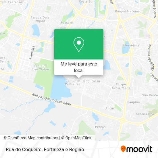 Rua do Coqueiro mapa