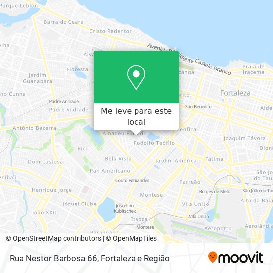 Rua Nestor Barbosa 66 mapa