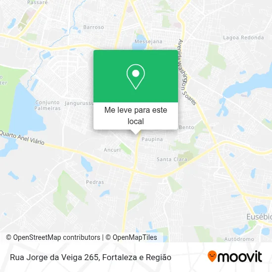 Rua Jorge da Veiga 265 mapa