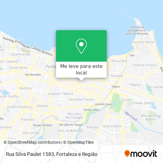 Rua Silva Paulet 1583 mapa