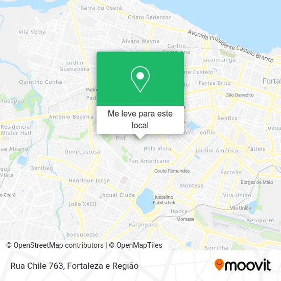 Rua Chile 763 mapa
