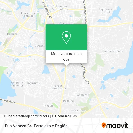 Rua Veneza 84 mapa
