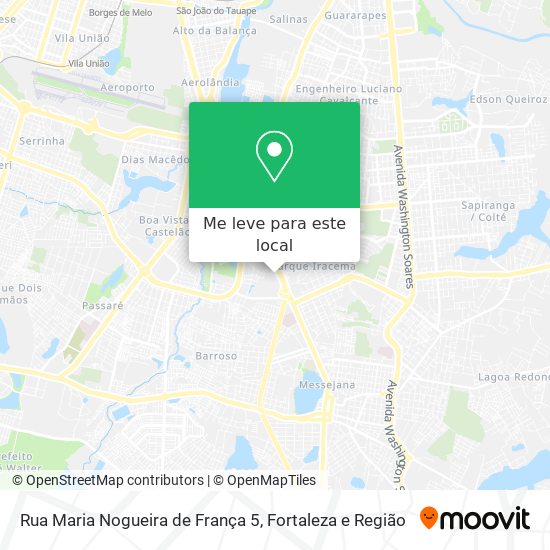 Rua Maria Nogueira de França 5 mapa