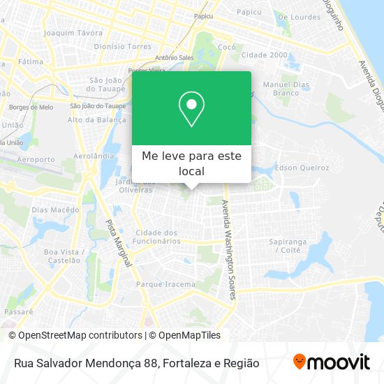 Rua Salvador Mendonça 88 mapa