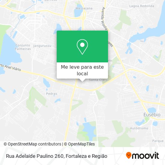 Rua Adelaíde Paulino 260 mapa
