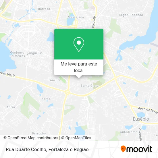 Rua Duarte Coelho mapa