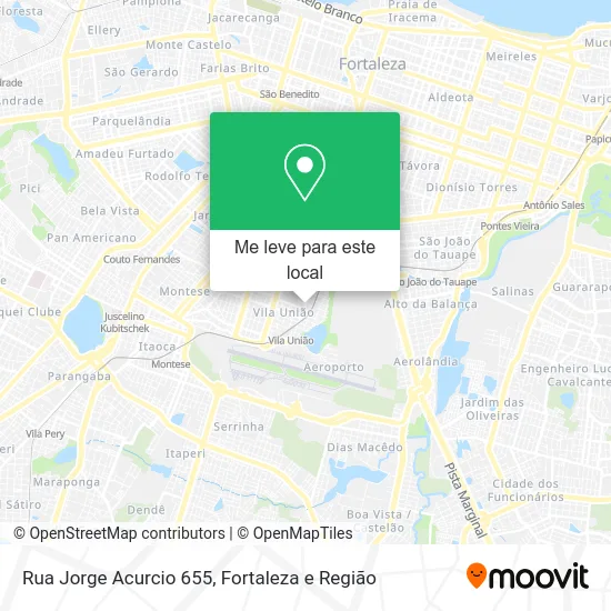 Rua Jorge Acurcio 655 mapa