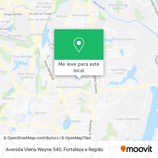 Avenida Viena Weyne 540 mapa