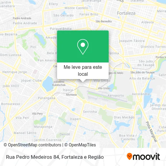 Rua Pedro Medeiros 84 mapa