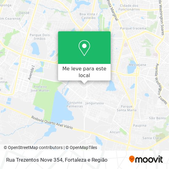 Rua Trezentos Nove 354 mapa