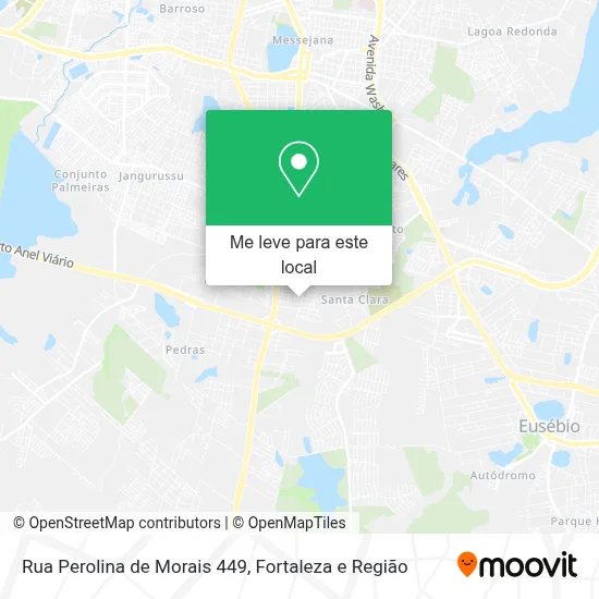 Rua Perolina de Morais 449 mapa