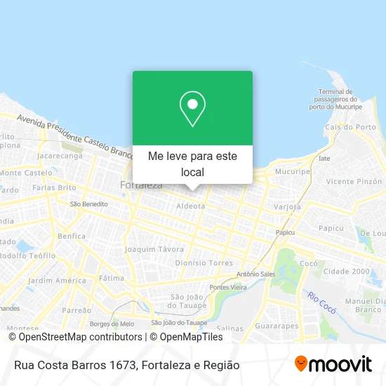 Rua Costa Barros 1673 mapa