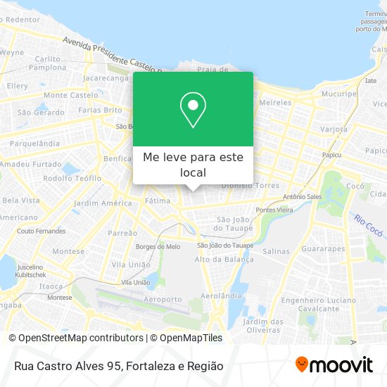 Rua Castro Alves 95 mapa