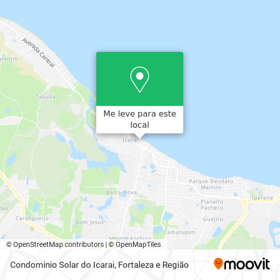 Condominio Solar do Icarai mapa