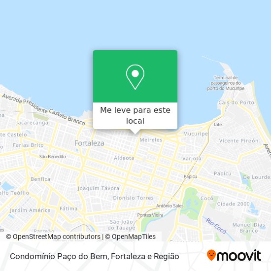 Condomínio Paço do Bem mapa