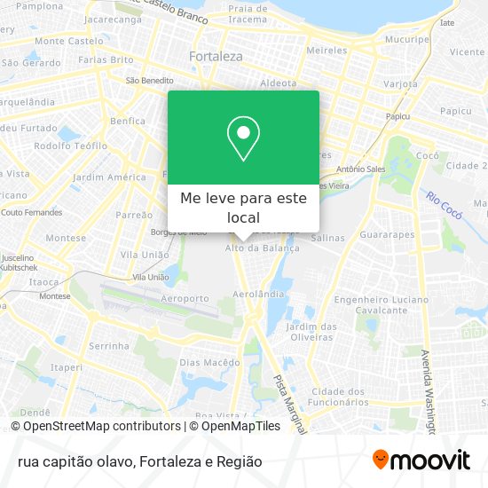 rua capitão olavo mapa