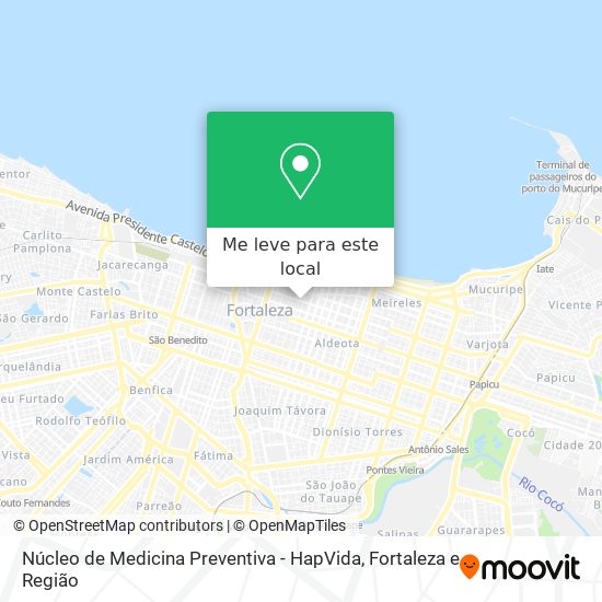 Núcleo de Medicina Preventiva - HapVida mapa