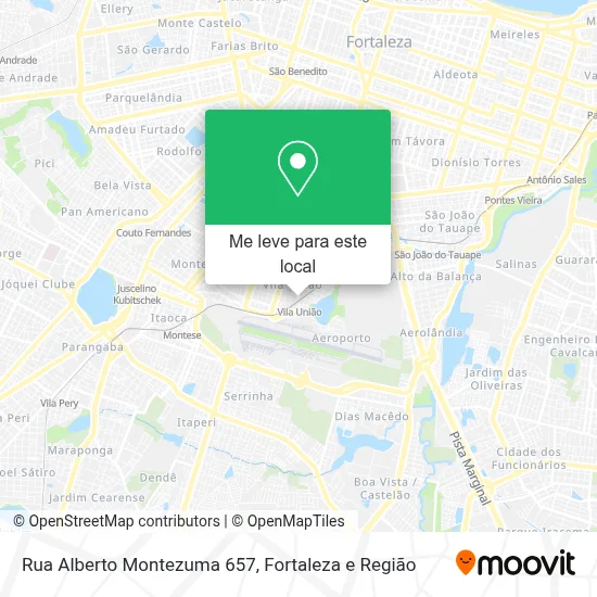 Rua Alberto Montezuma 657 mapa