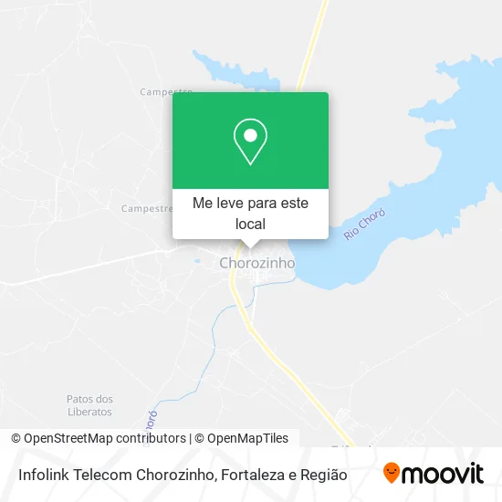 Infolink Telecom Chorozinho mapa