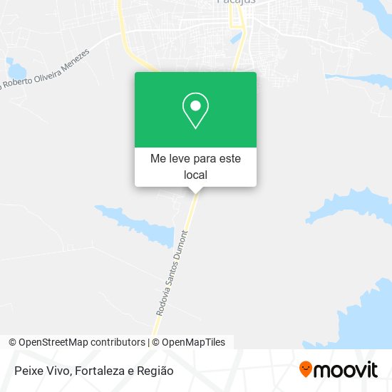 Peixe Vivo mapa