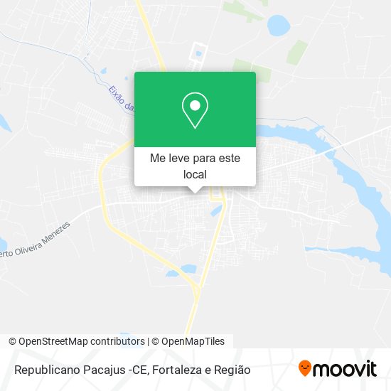 Republicano Pacajus -CE mapa