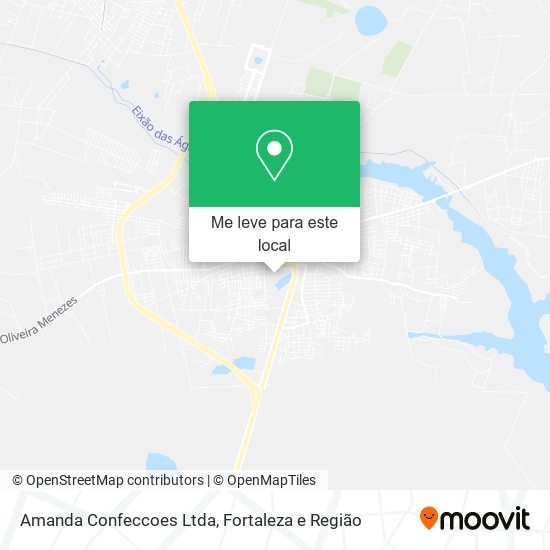 Amanda Confeccoes Ltda mapa