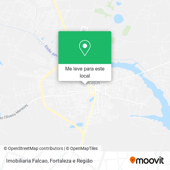 Imobiliaria Falcao mapa