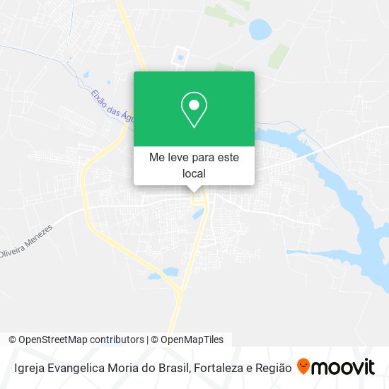 Igreja Evangelica Moria do Brasil mapa