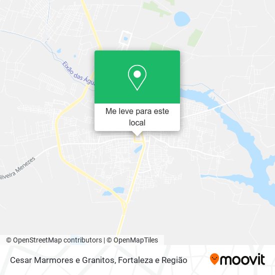 Cesar Marmores e Granitos mapa