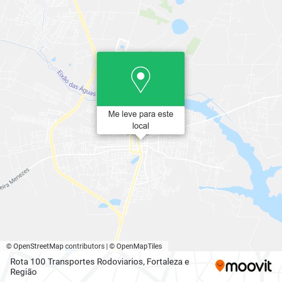 Rota 100 Transportes Rodoviarios mapa