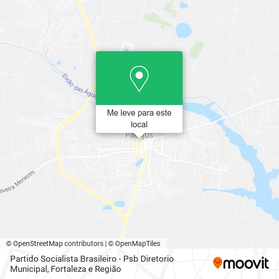 Partido Socialista Brasileiro - Psb Diretorio Municipal mapa