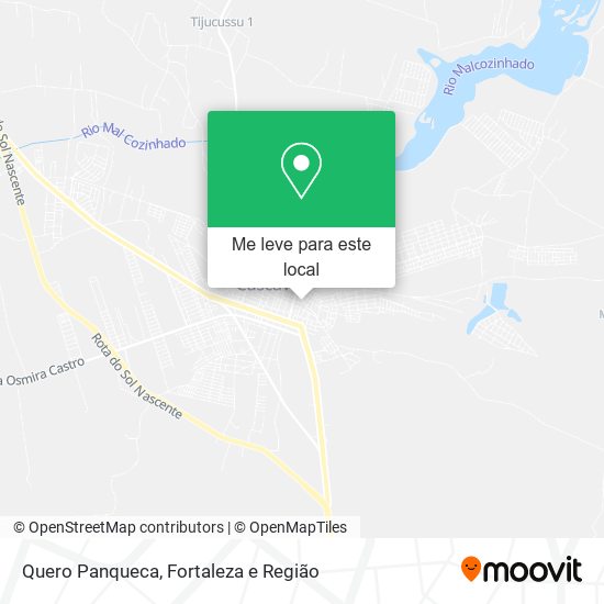 Quero Panqueca mapa