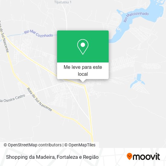 Shopping da Madeira mapa