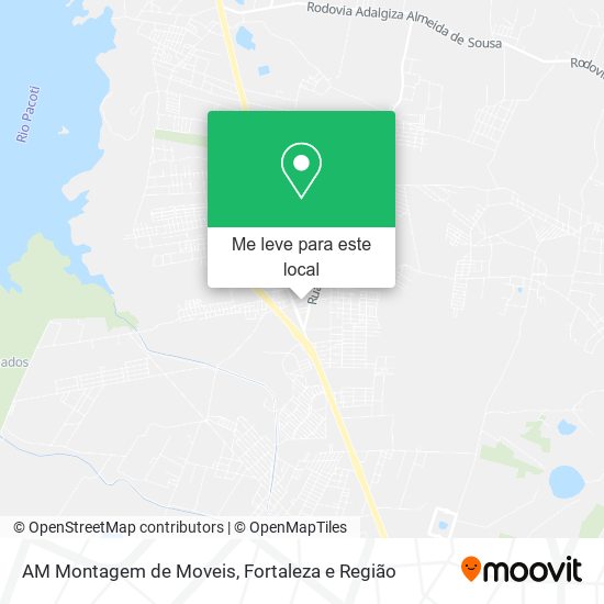 AM Montagem de Moveis mapa