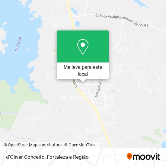 d'Oliver Conceito mapa