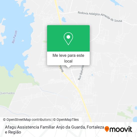 Afagu Assistencia Familiar Anjo da Guarda mapa