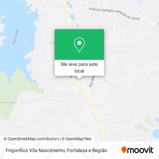 Frigorifico Vila Nascimento mapa