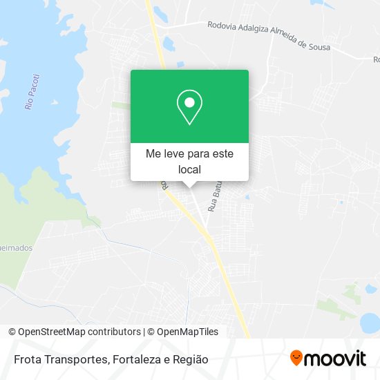 Frota Transportes mapa