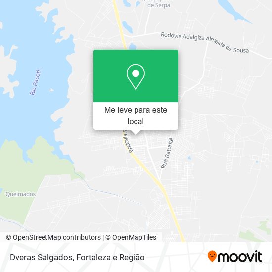 Dveras Salgados mapa