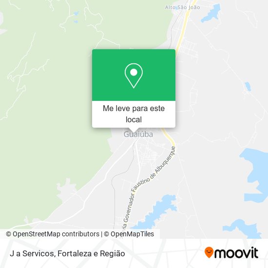 J a Servicos mapa