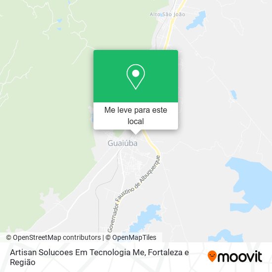 Artisan Solucoes Em Tecnologia Me mapa