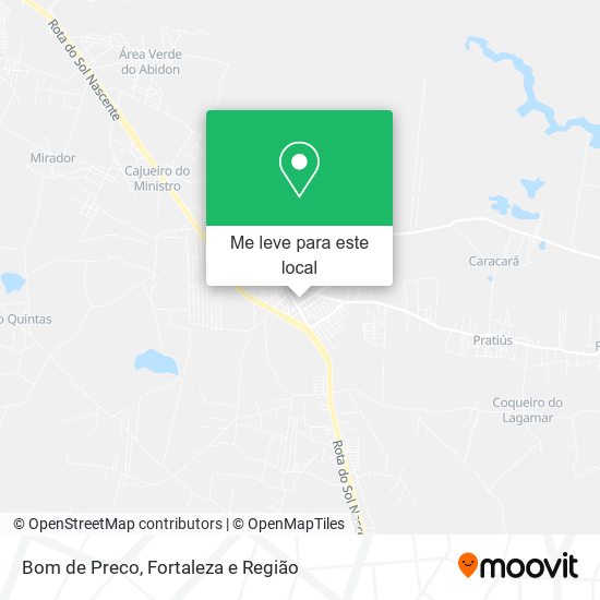 Bom de Preco mapa