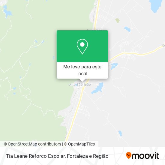 Tia Leane Reforco Escolar mapa