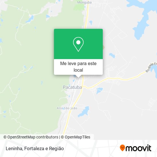 Leninha mapa