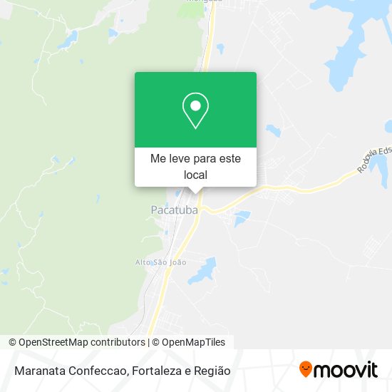 Maranata Confeccao mapa