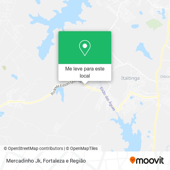 Mercadinho Jk mapa