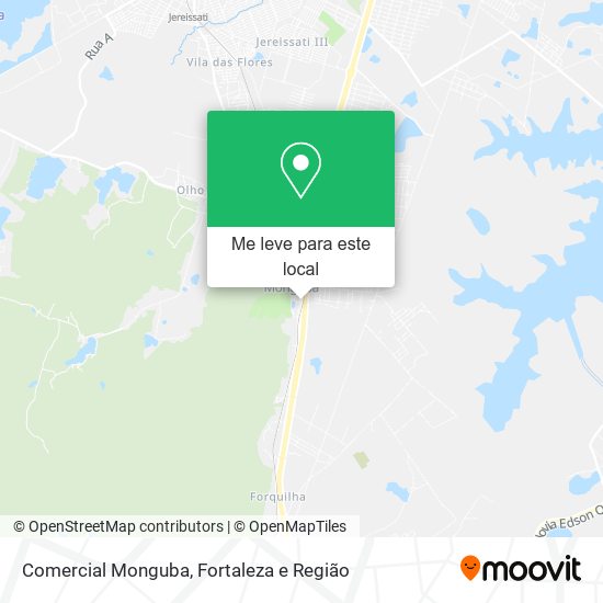 Comercial Monguba mapa