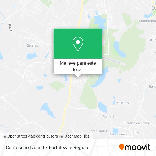 Confeccao Ivonilde mapa