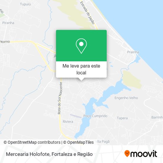 Mercearia Holofote mapa