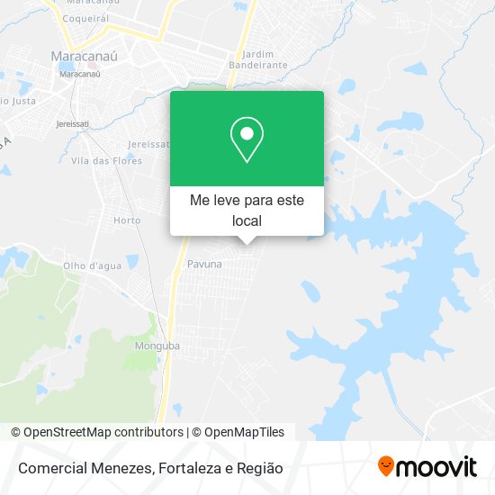 Comercial Menezes mapa